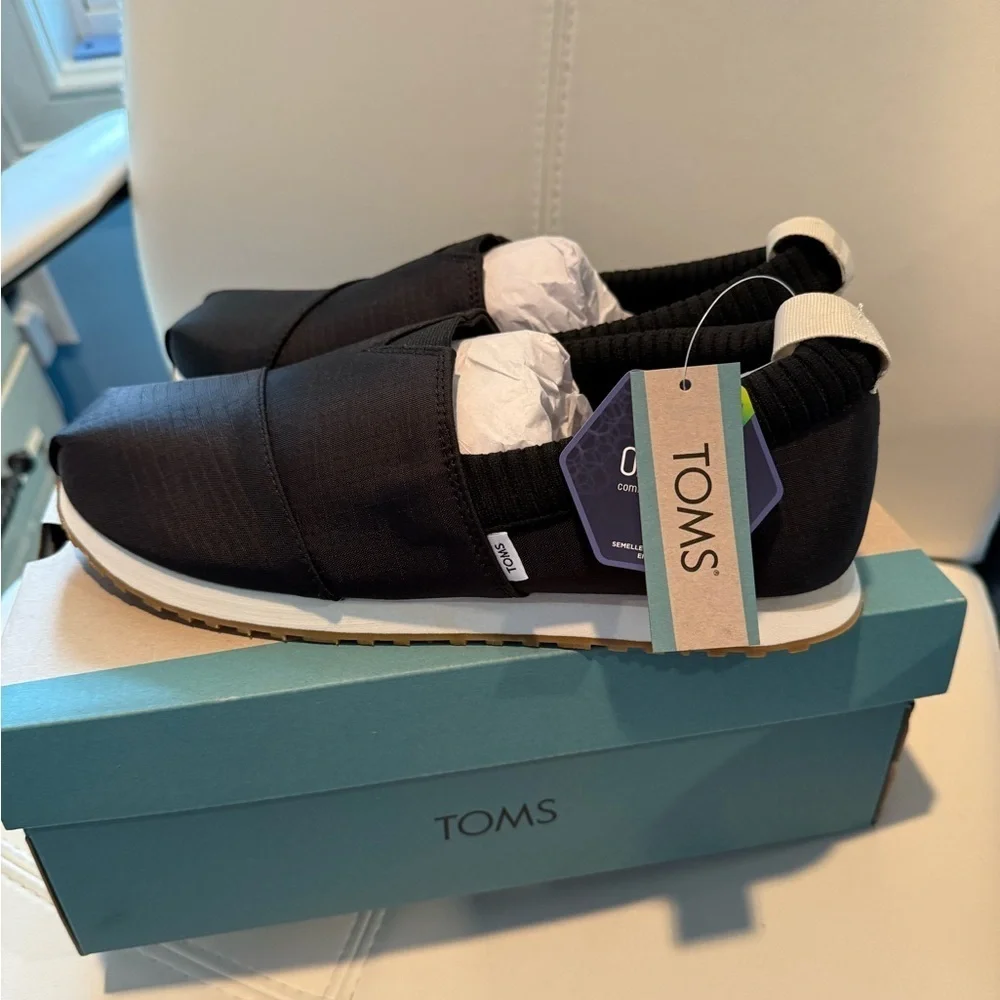 Men’s Toms Apargata Resident Black Size 8.5